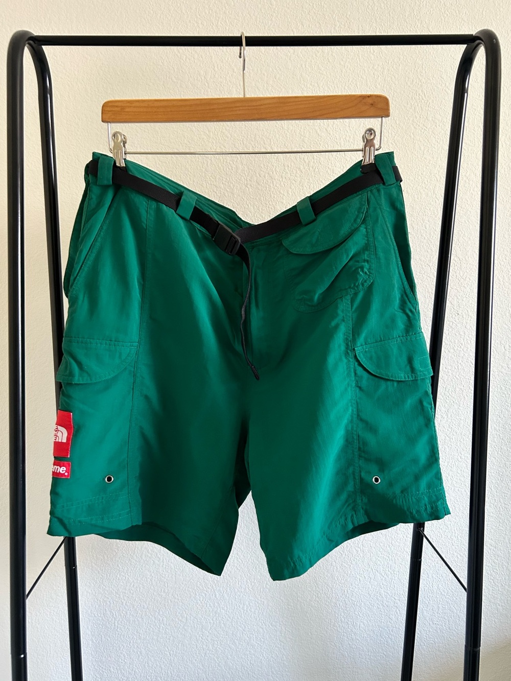 Supreme The North Face Cargo Water Shorts Green XL TNF Utility Swim Trunks